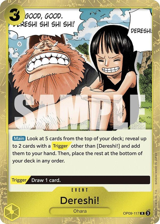 Image for Dereshi! (OP09-117) - One Piece Card Game