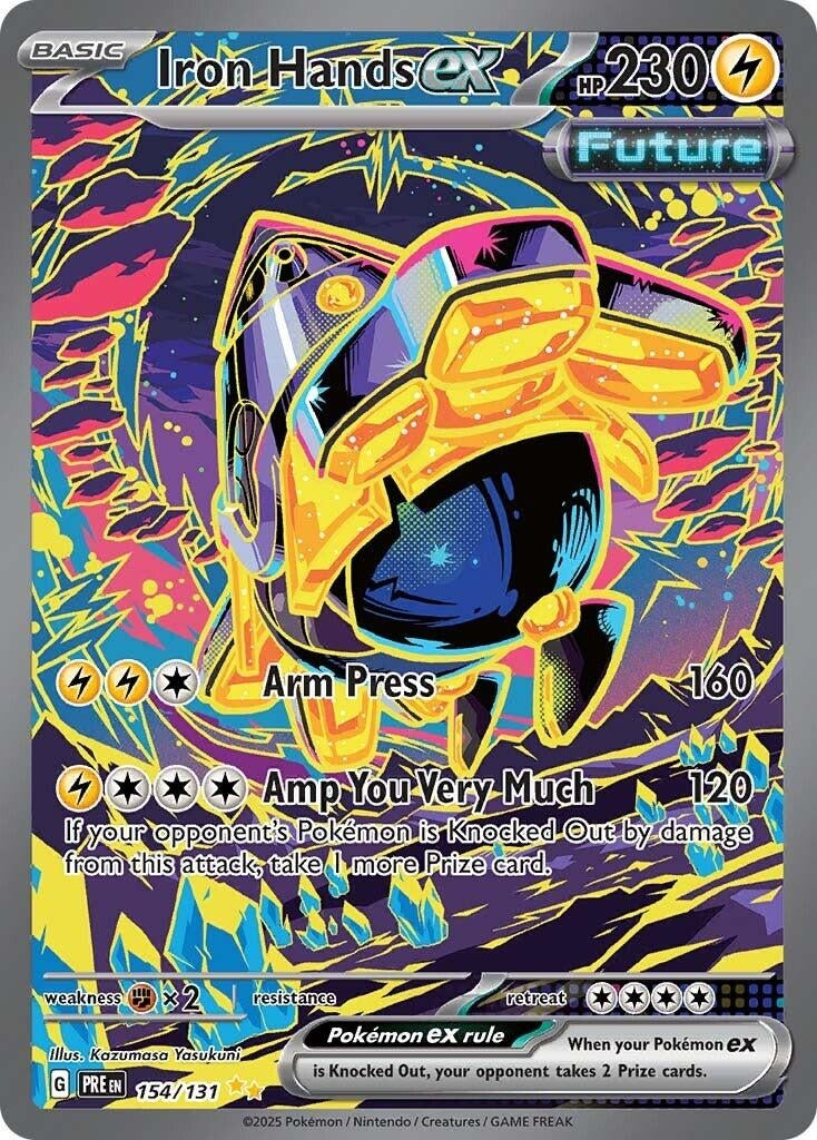 Image for Iron Hands ex (154/131) - Pokemon