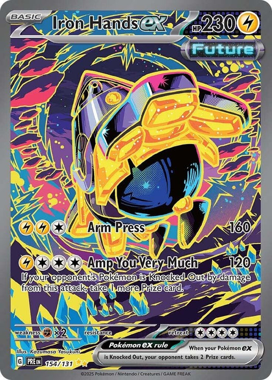 Image for Iron Hands ex (154/131) - Pokemon