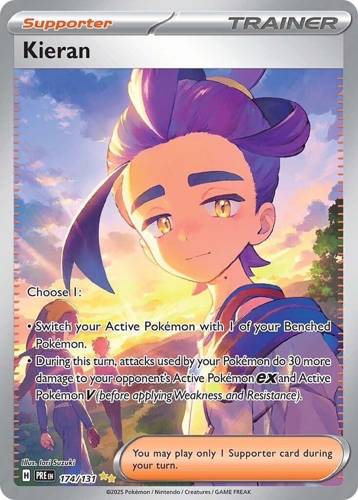 Image for Kieran (174/131) (PRE) - Pokemon