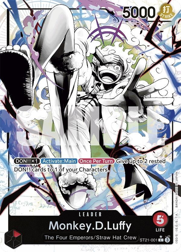 Image for Monkey.D.Luffy (001) (Parallel) (ST21-001) - One Piece Card Game