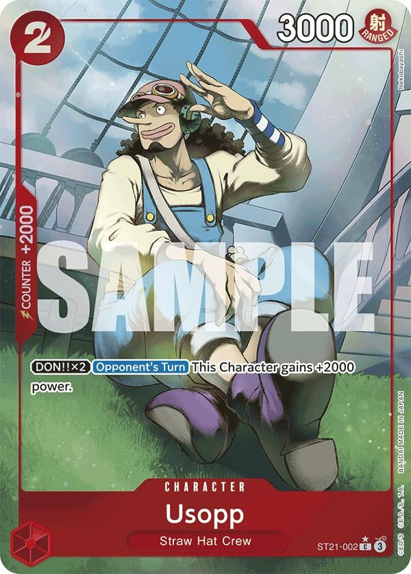Image for Usopp (Parallel) (ST21-002) - One Piece Card Game