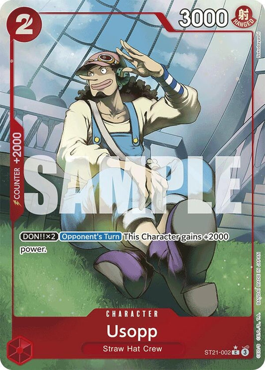 Image for Usopp (Parallel) (ST21-002) - One Piece Card Game