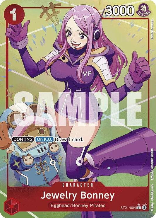 Image for Jewelry Bonney (Parallel) (ST21-004) - One Piece Card Game