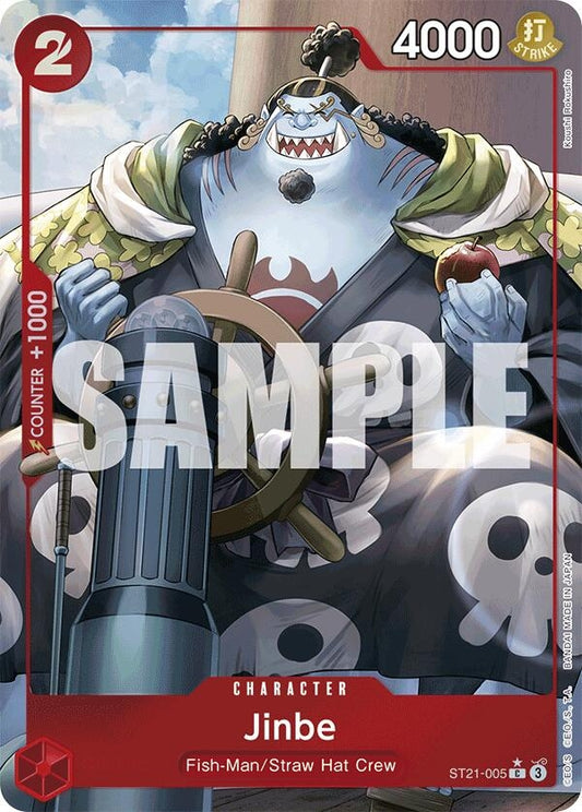 Image for Jinbe (Parallel) (ST21-005) - One Piece Card Game