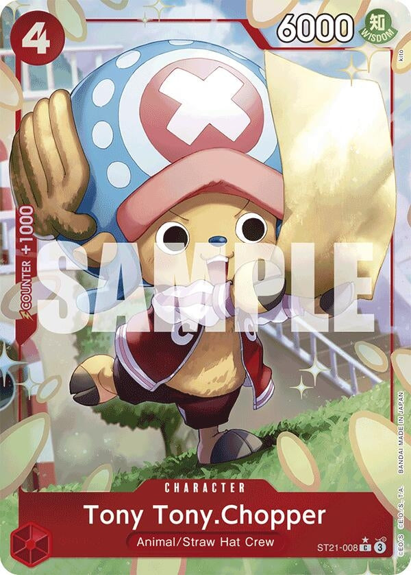 Image for Tony Tony.Chopper (Parallel) (ST21-008) - One Piece Card Game