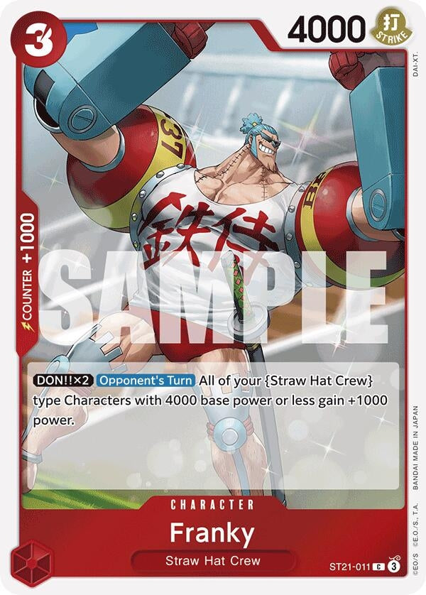 Image for Franky (ST21-011) - One Piece Card Game