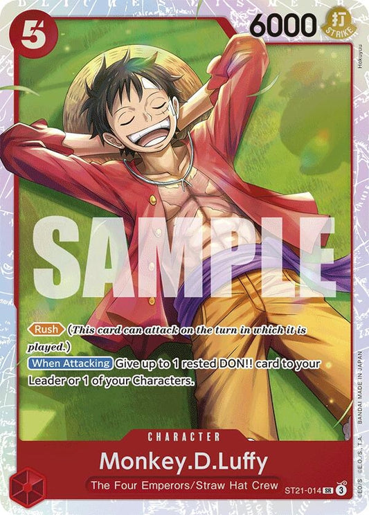 Image for Monkey.D.Luffy (014) (ST21-014) - One Piece Card Game