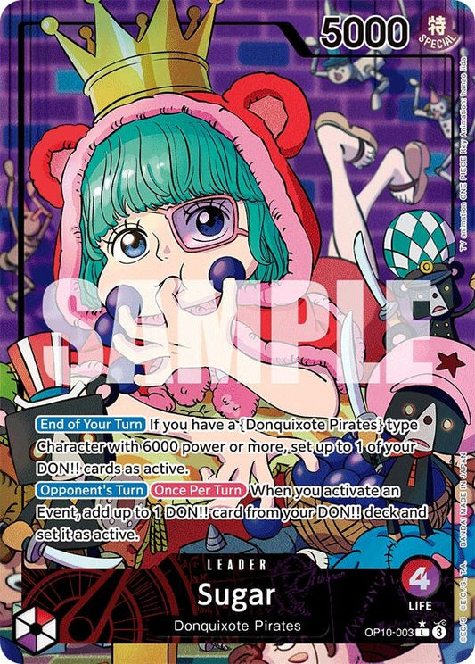 Image for Sugar (003) (Parallel) (OP10-003) - One Piece Card Game