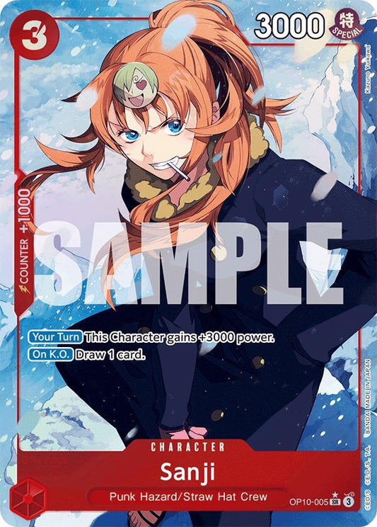 Image for Sanji (Parallel) (OP10-005) - One Piece Card Game