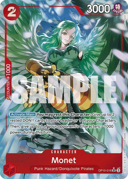Image for Monet (Parallel) (OP10-016) - One Piece Card Game