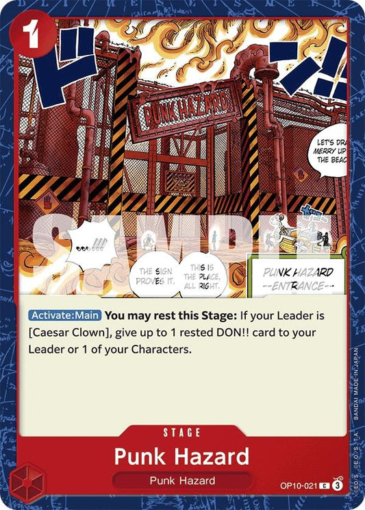 Image for Punk Hazard (OP10-021) - One Piece Card Game