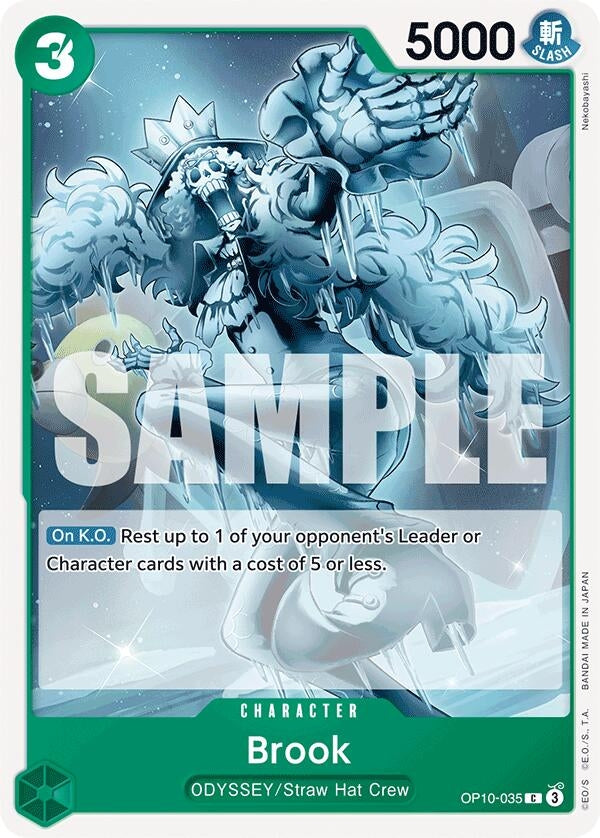 Image for Brook (035) (OP10-035) - One Piece Card Game