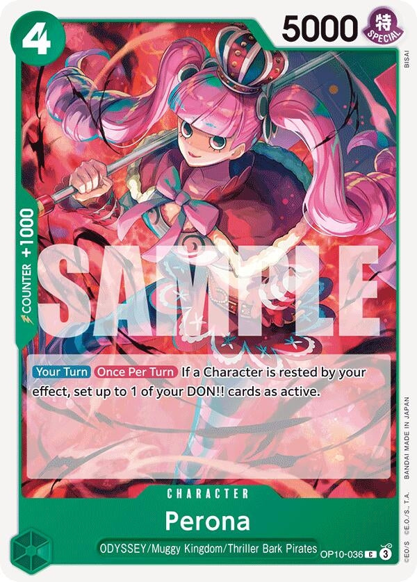 Image for Perona (036) (OP10-036) - One Piece Card Game