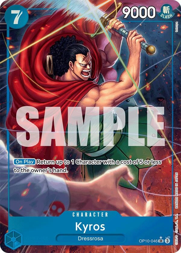 Image for Kyros (Parallel) (OP10-046) - One Piece Card Game