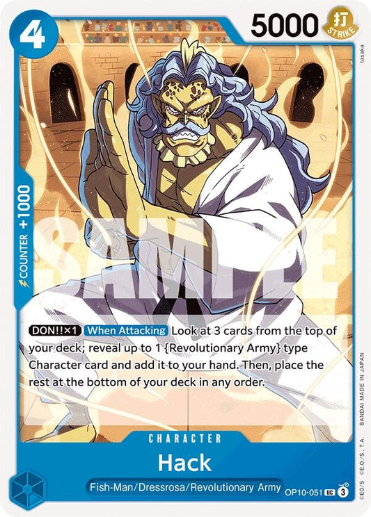 Image for Hack (OP10-051) - One Piece Card Game