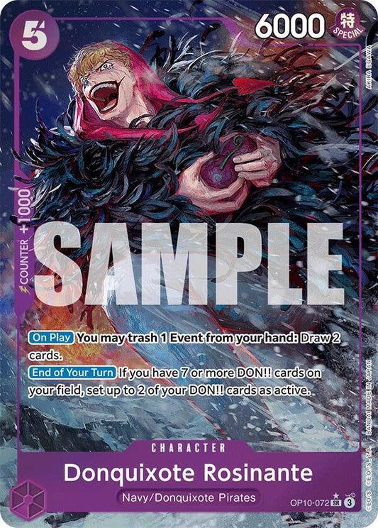 Image for Donquixote Rosinante (Parallel) (OP10-072) - One Piece Card Game