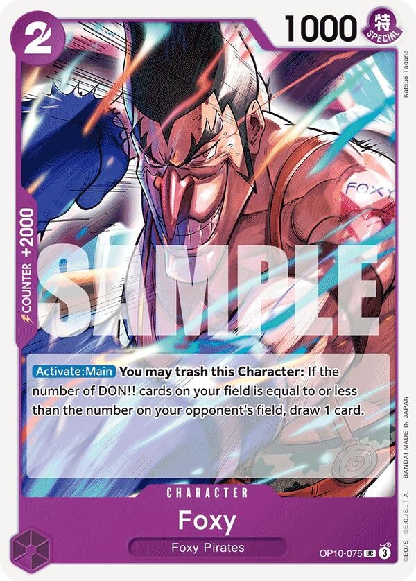 Image for Foxy (OP10-075) - One Piece Card Game