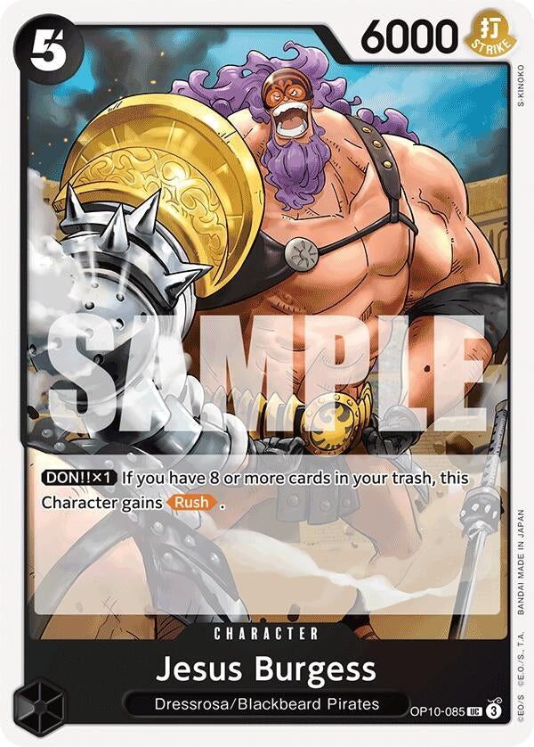 Image for Jesus Burgess (OP10-085) - One Piece Card Game