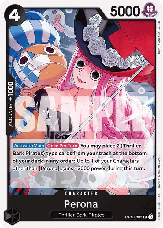 Image for Perona (092) (OP10-092) - One Piece Card Game
