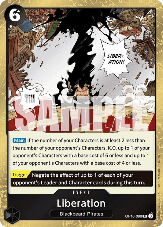 Image for Liberation (OP10-098) - One Piece Card Game