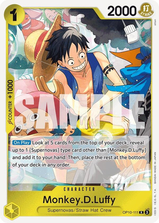 Image for Monkey.D.Luffy (111) (OP10-111) - One Piece Card Game