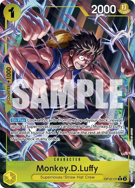 Image for Monkey.D.Luffy (111) (Parallel) (OP10-111) - One Piece Card Game