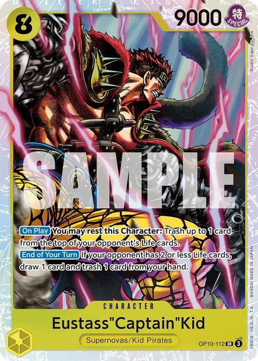 Image for Eustass"Captain"Kid (112) (OP10-112) - One Piece Card Game