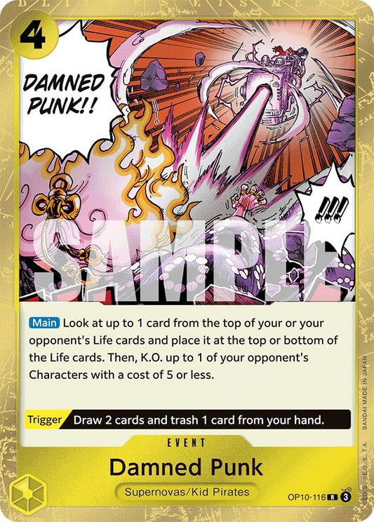 Image for Damned Punk (OP10-116) - One Piece Card Game