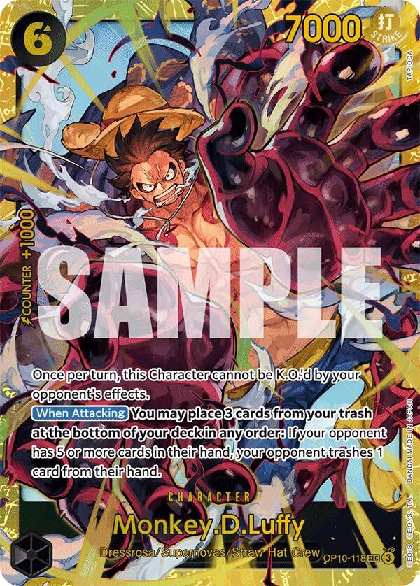 Image for Monkey.D.Luffy (118) (OP10-118) - One Piece Card Game