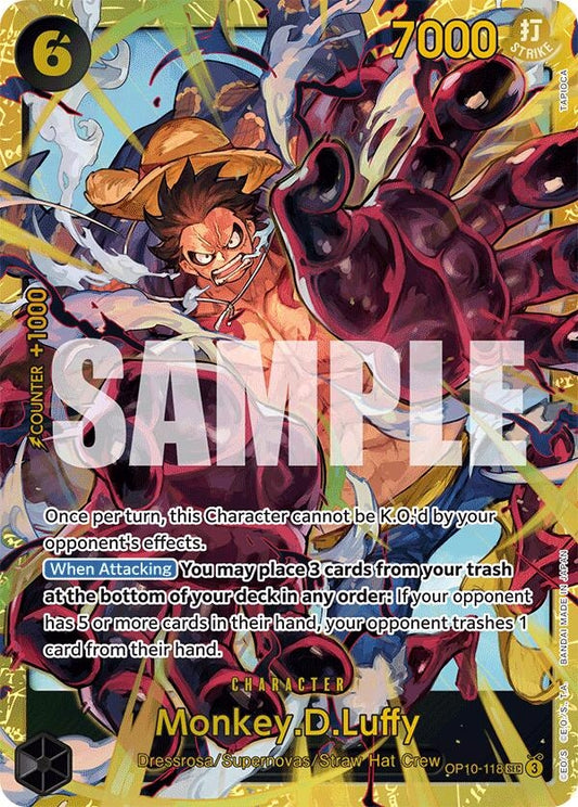 Image for Monkey.D.Luffy (118) (OP10-118) - One Piece Card Game