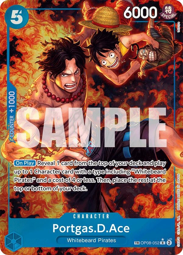 Portgas.D.Ace (TR) (OP08-052)