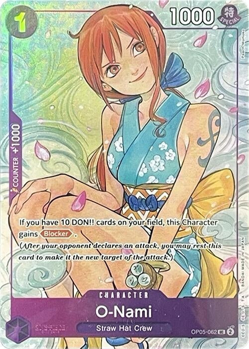Image for O-Nami (Illustration Box Vol.1) (OP05-062) - One Piece Card Game