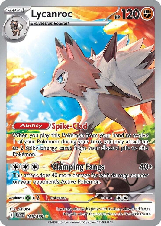 Image for Lycanroc (166/159) - Pokemon