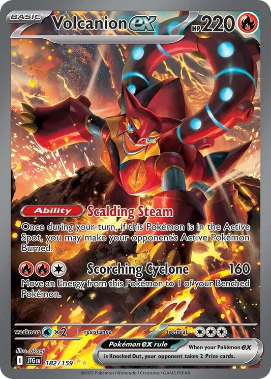 Image for Volcanion ex (182/159) - Pokemon