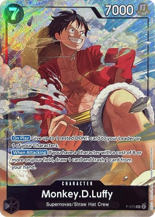 Monkey.D.Luffy (Premium Card Collection -Best Selection Vol. 3-) (P-075)