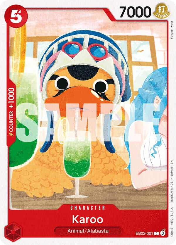 Image for Karoo (EB02-001) - One Piece Card Game
