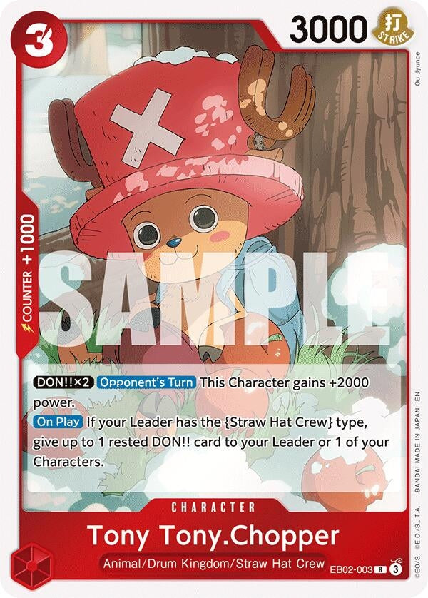 Image for Tony Tony.Chopper (EB02-003) - One Piece Card Game