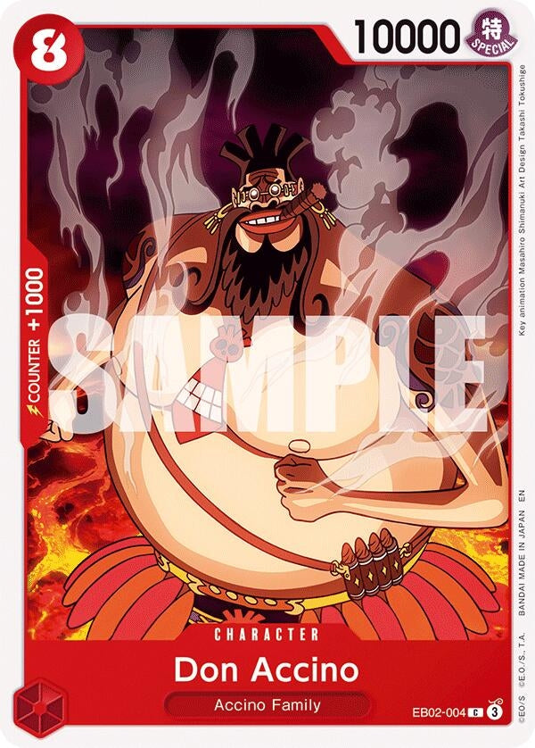 Image for Don Accino (EB02-004) - One Piece Card Game