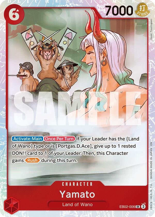 Image for Yamato (EB02-006) - One Piece Card Game