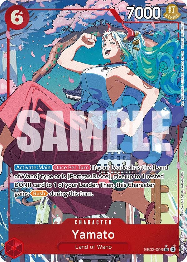 Image for Yamato (Alternate Art) (EB02-006) - One Piece Card Game