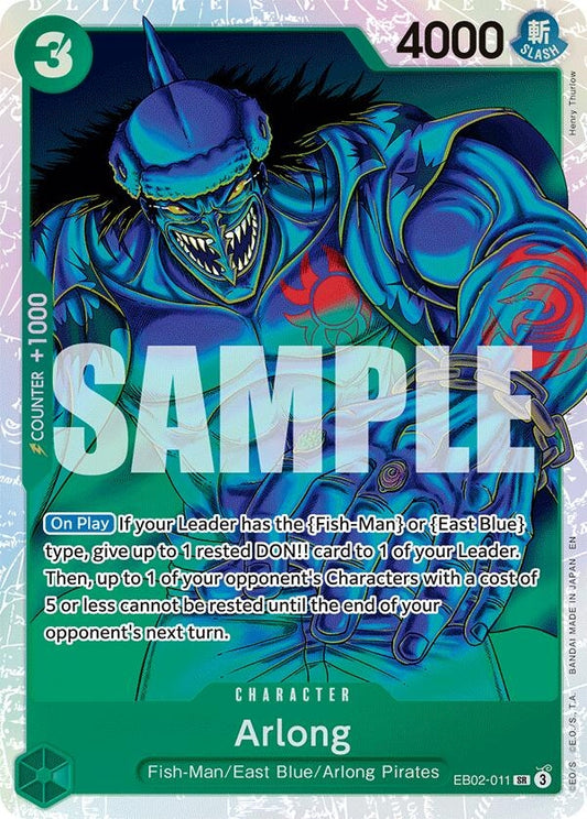 Image for Arlong (EB02-011) - One Piece Card Game