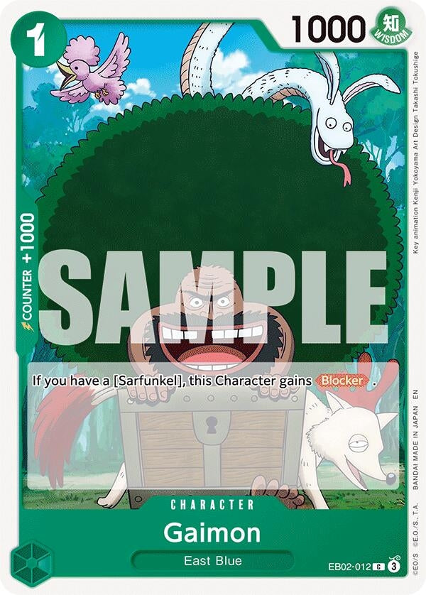 Image for Gaimon (EB02-012) - One Piece Card Game
