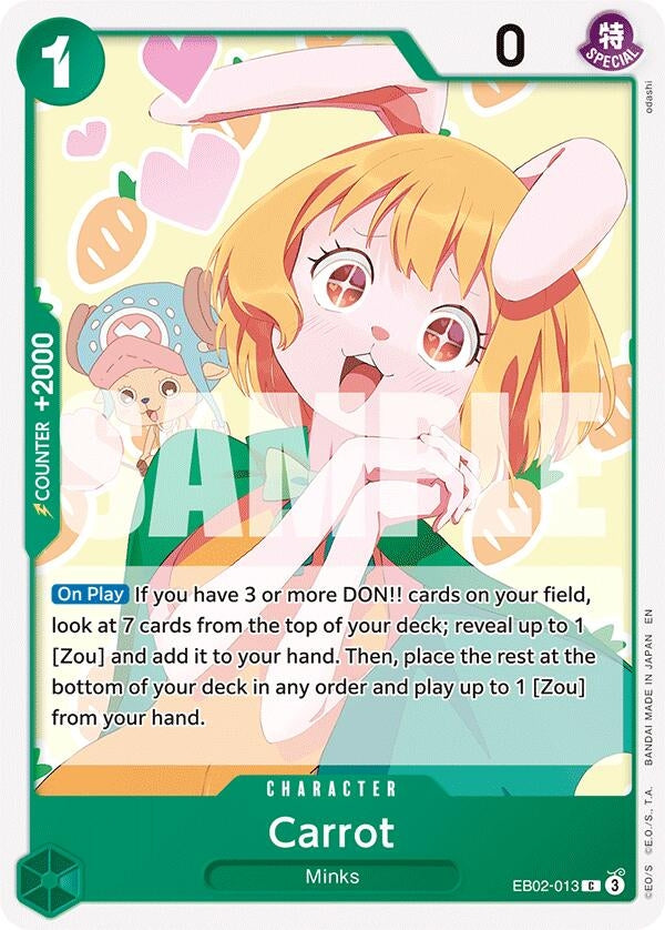 Image for Carrot (EB02-013) - One Piece Card Game