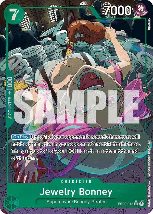 Image for Jewelry Bonney (Alternate Art) (EB02-015) - One Piece Card Game