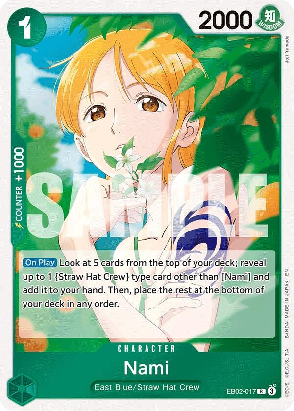 Image for Nami (EB02-017) - One Piece Card Game