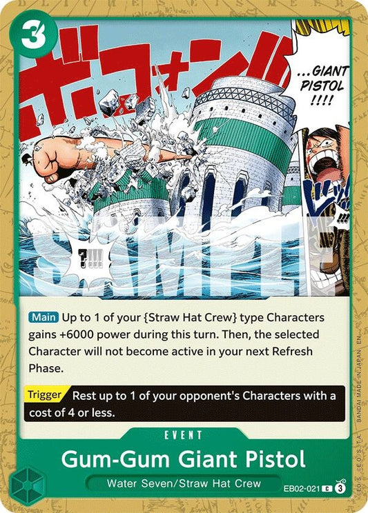 Image for Gum-Gum Giant Pistol (EB02-021) - One Piece Card Game