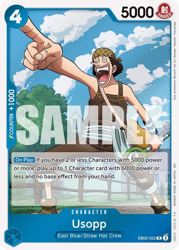 Image for Usopp (EB02-022) - One Piece Card Game