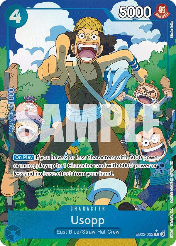 Image for Usopp (Alternate Art) (EB02-022) - One Piece Card Game