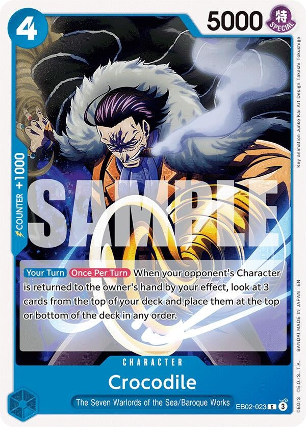 Image for Crocodile (EB02-023) - One Piece Card Game